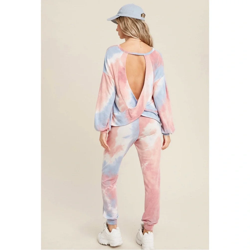 Boho Tie-Dye Jogger Pants - Picture 8 of 10